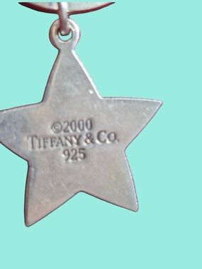 Tiffany & Co. Silver Star keychain